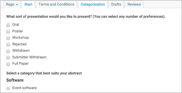 Currinda abstract categorisation